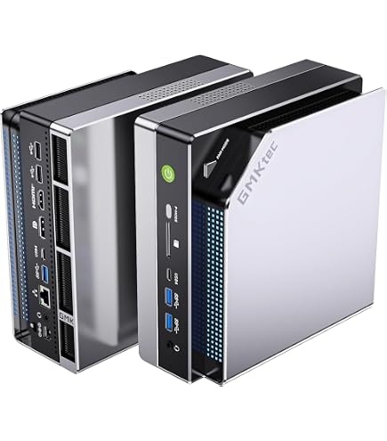 MINIS FORUM HX77G Mini PC, AMD Ryzen 7 7735HS 8 Cores 16 Threads